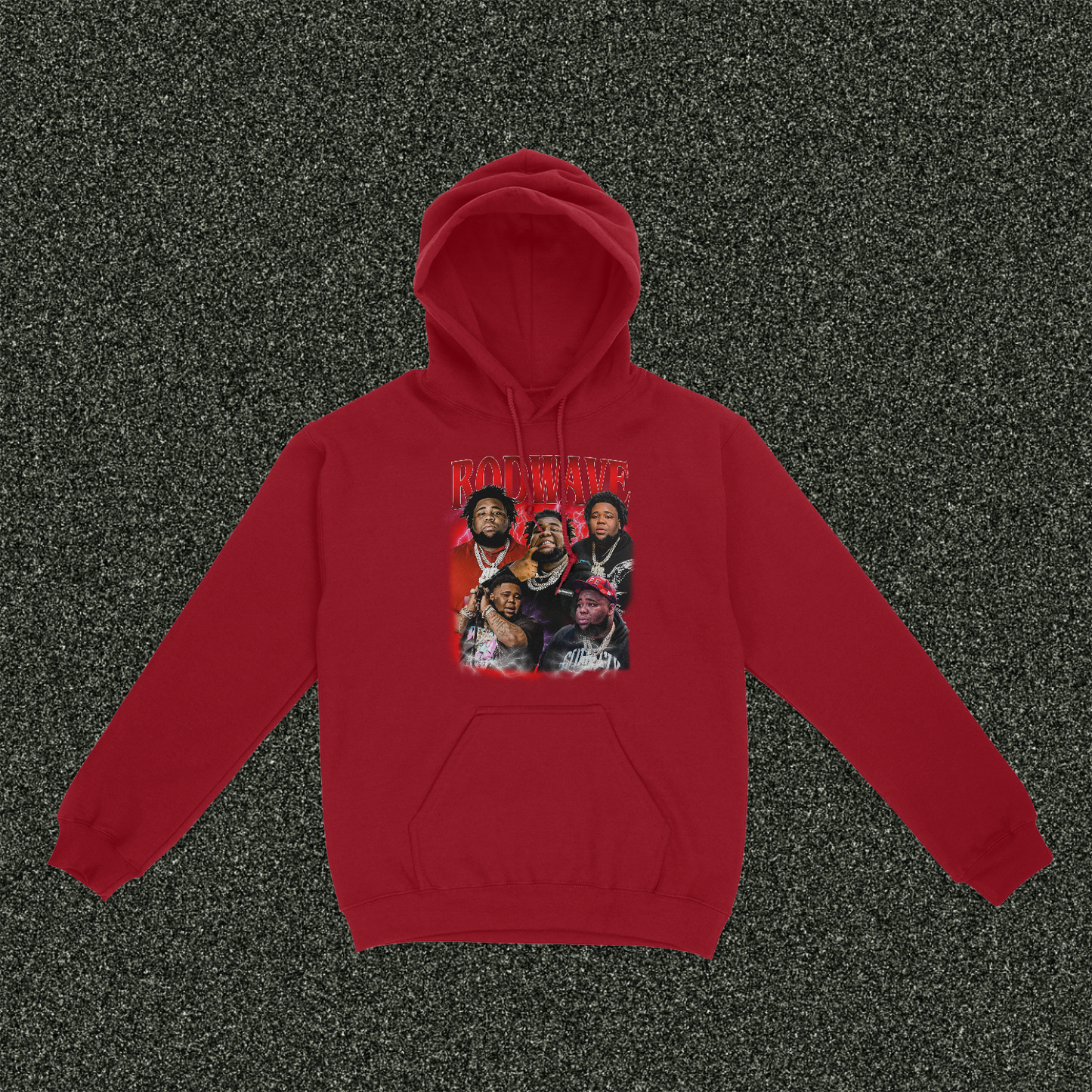 Rod Wave Red Hoodie