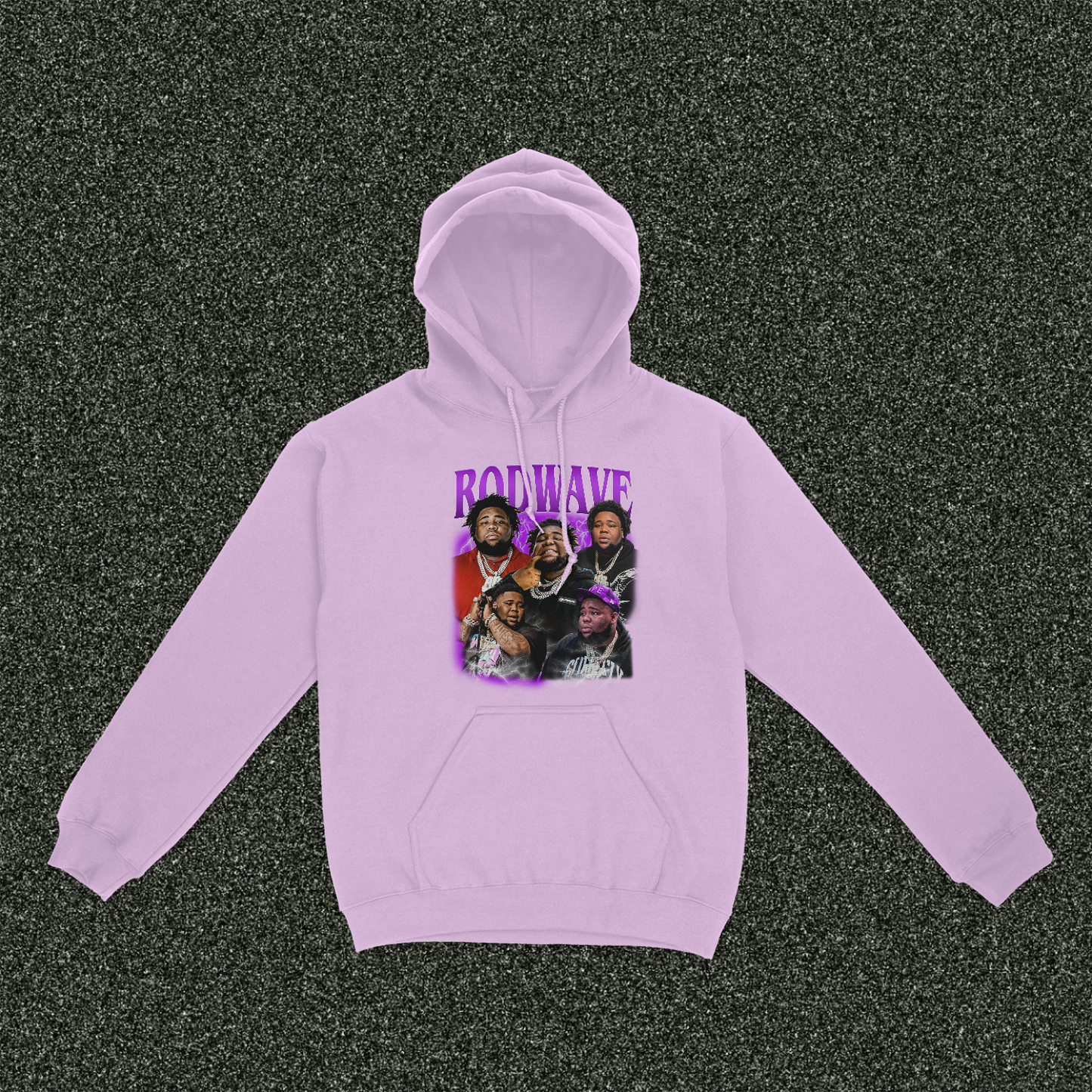 Rod Wave Purple Hoodie